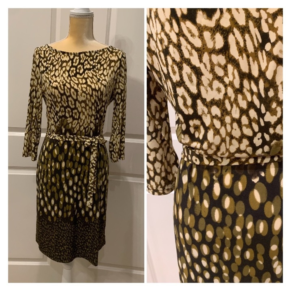 Mlle Gabrielle pullover shift dress sz M